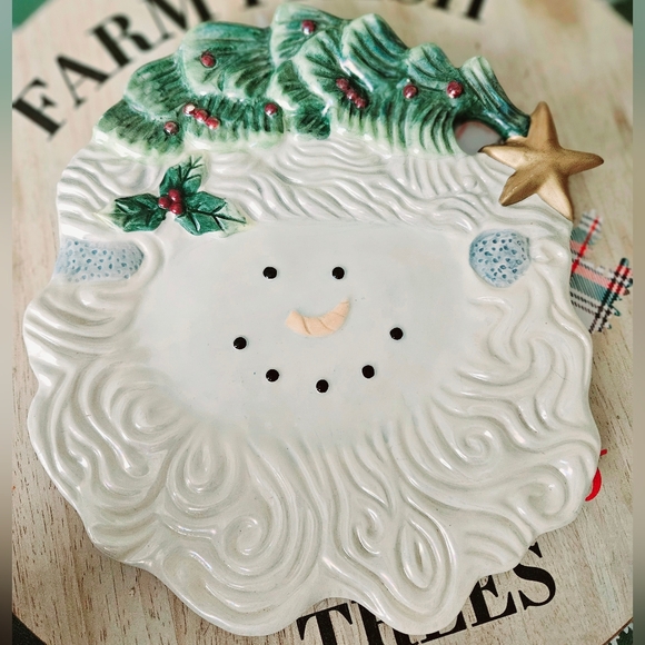 Vintage Kaldun & Bogle Snowman Children's Tea Set - Picture 2 of 6